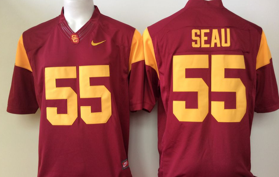 NCAA Men USC Trojans Red 55 seau